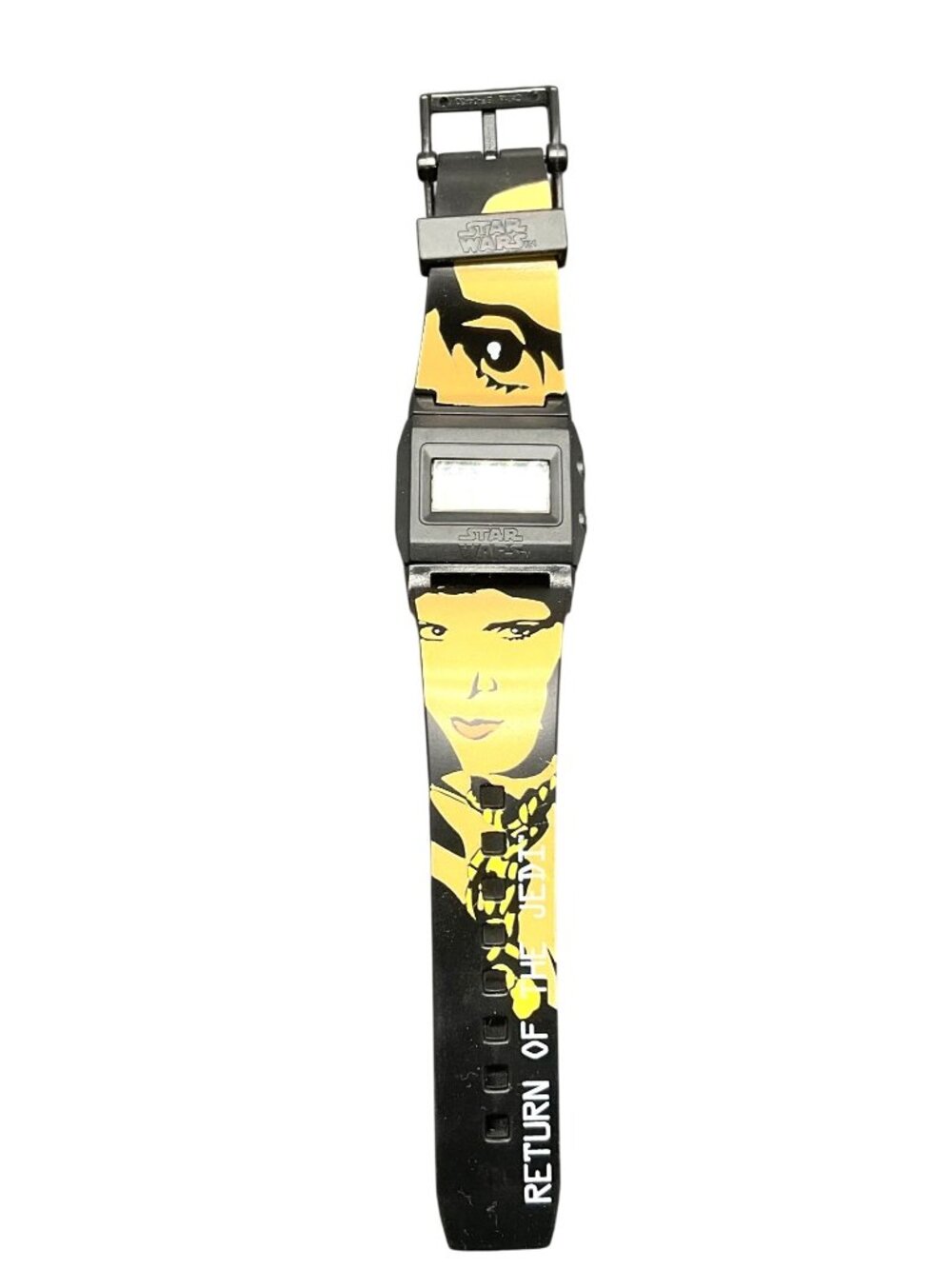 Star Wars Return Of The Jedi Princess Leia Watch Holographic Display Tin Case